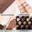 FOCALLURE 2 Τμχ Στικ Contour, Υψηλός & Μπρονζέ Πενάκι, Φωτεινές & Σκιές για το Πρόσωπο 5