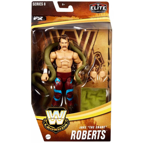 WWE WWE Legends Jake The Snake Roberts Elite Collection Action Figure