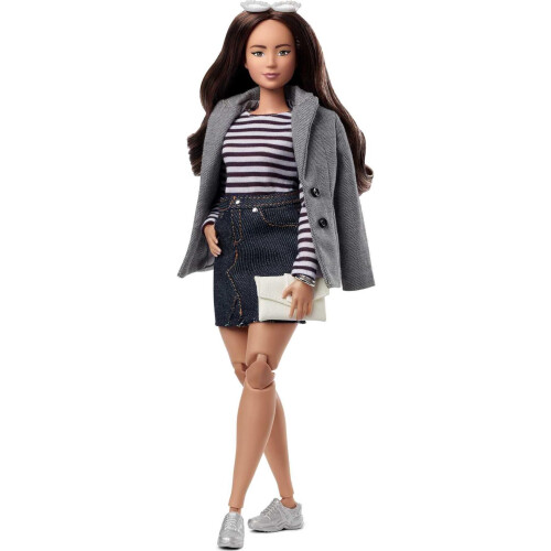 Barbie Κούκλα Barbie Signature @BarbieStyle με Ρούχα, Σαπούνι, Παντελόνι, Μπουφάν και Αξεσουάρ