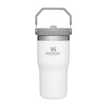 Stanley IceFlow Edelstahlbecher mit Strohhalm vakuumisolierte Wasserflasche fr Zuhause, Bro oder Auto wiederverwendbarer Becher mit auslaufsich