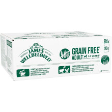 James Wellbeloved Grain Free Adult Dog Food Mixed Selection in Gravy 84 x 90 g