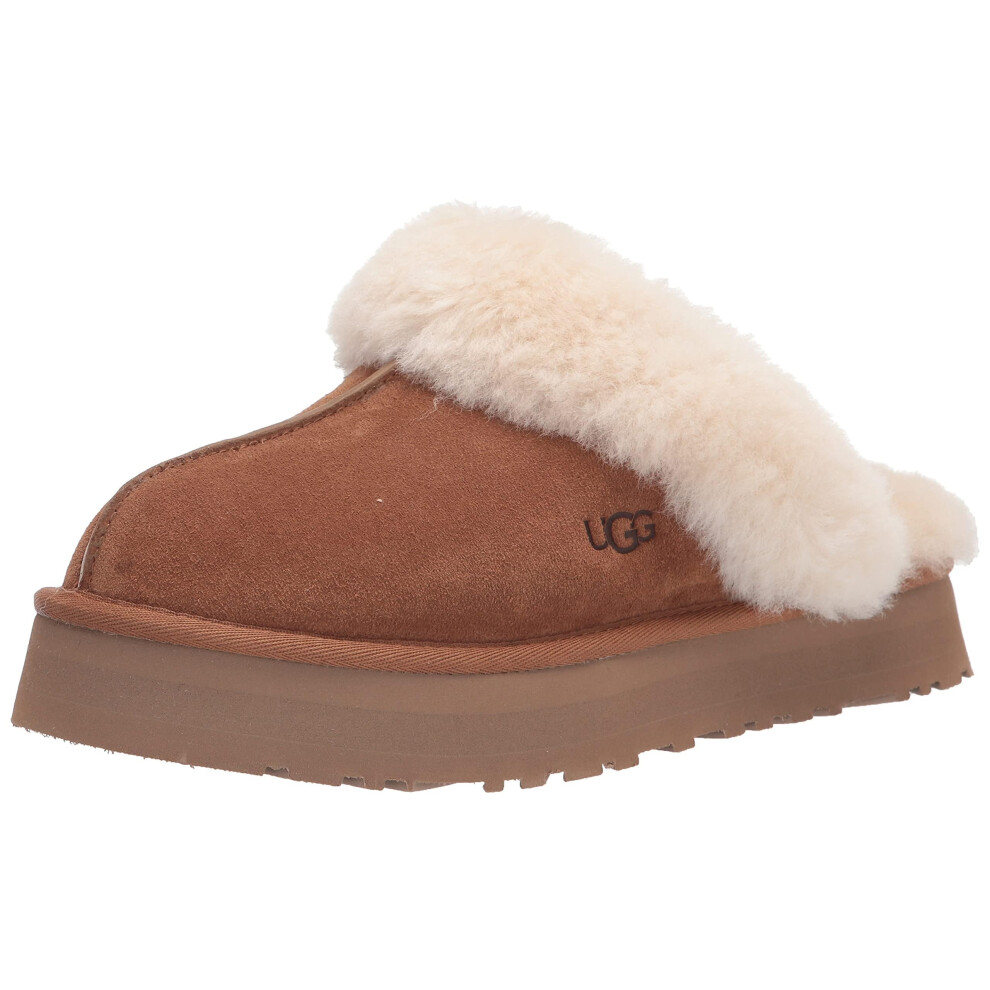 UGG Women's Disquette Slipper  Chestnut  8