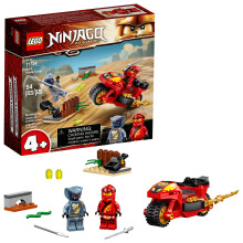 LEGO NINJAGO Legacy Kais Blade Cycle 71734 Ninja motoros jtkkszlet ptokszlet NINJAGO Kai-val s egy kgyval; j, 2021 (54 darab)