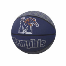 Logo Brands 168-91MR-1 Memphis Repeating Logo Mini-Size Rubber Basketball