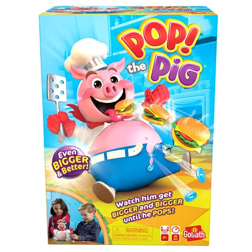 goliath Pop The Pig - Μεγαλύτερος & Καλύτερος - Διασκεδαστική Εμπειρία καθώς τον Ταΐζεις
