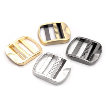 CraftMemore Strong Metal Scadder Lock Tri-Glide Tension Lock Block Side Bucta pentru rucsac reglabil 4PCS SC82 (1 inch Brass Brass)
