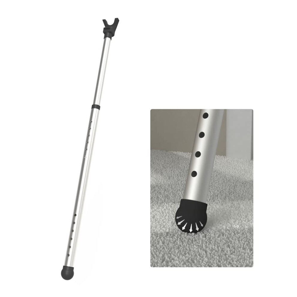 Barra De Seguridad Greatim 2 En 1 Para Puerta De Alfombra Y Puerta Corrediza, Cerradura Para Puerta Corrediza De Patio, Bloqueador De Puerta, Top-image