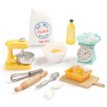 SAMCAMI Miniatúrne doplnky do domceka pre bábiky - Nábytok do domceka pre bábiky v mierke 1 až 12 - Mini veci do kuchyne do domceka pre bábiky -