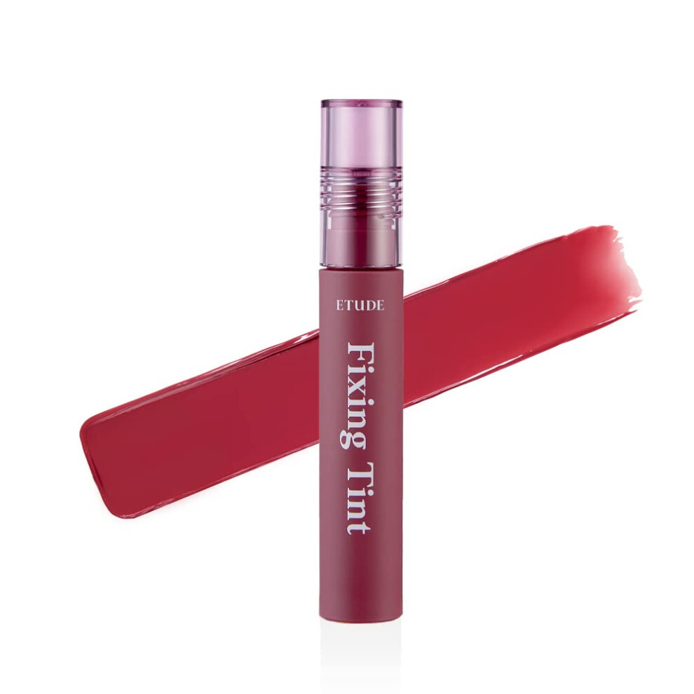 ETUDE Mask Proof Fixing Tint 4G, 07 Cranberry Plum Lip Makeup, Stylevana - Image 4