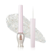 ETUDE Tear Eye Drop Liner 8 g Nr. 3 Pure Sparkling Pearl (21AD) | Langanhaltendes fl   ssiges Glitzer-Augen-Make-up mit gl   nzendem, magischem Funke