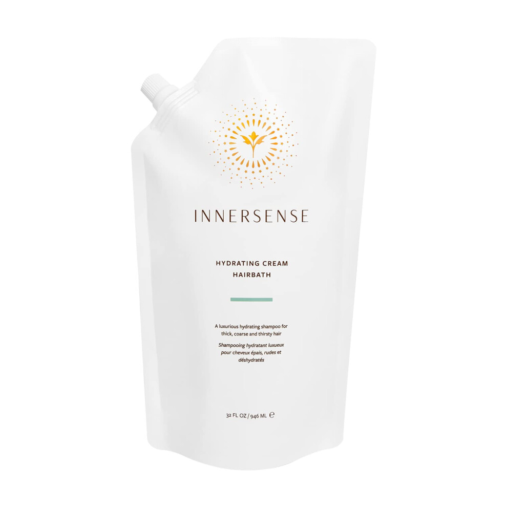 Photos - Hair Product INNERSENSE Organic Beauty - Natural Hydrating Hairbath Shampoo Non-Toxic cruelty-Free clean Haircare  850(32oz Refill Pouch)