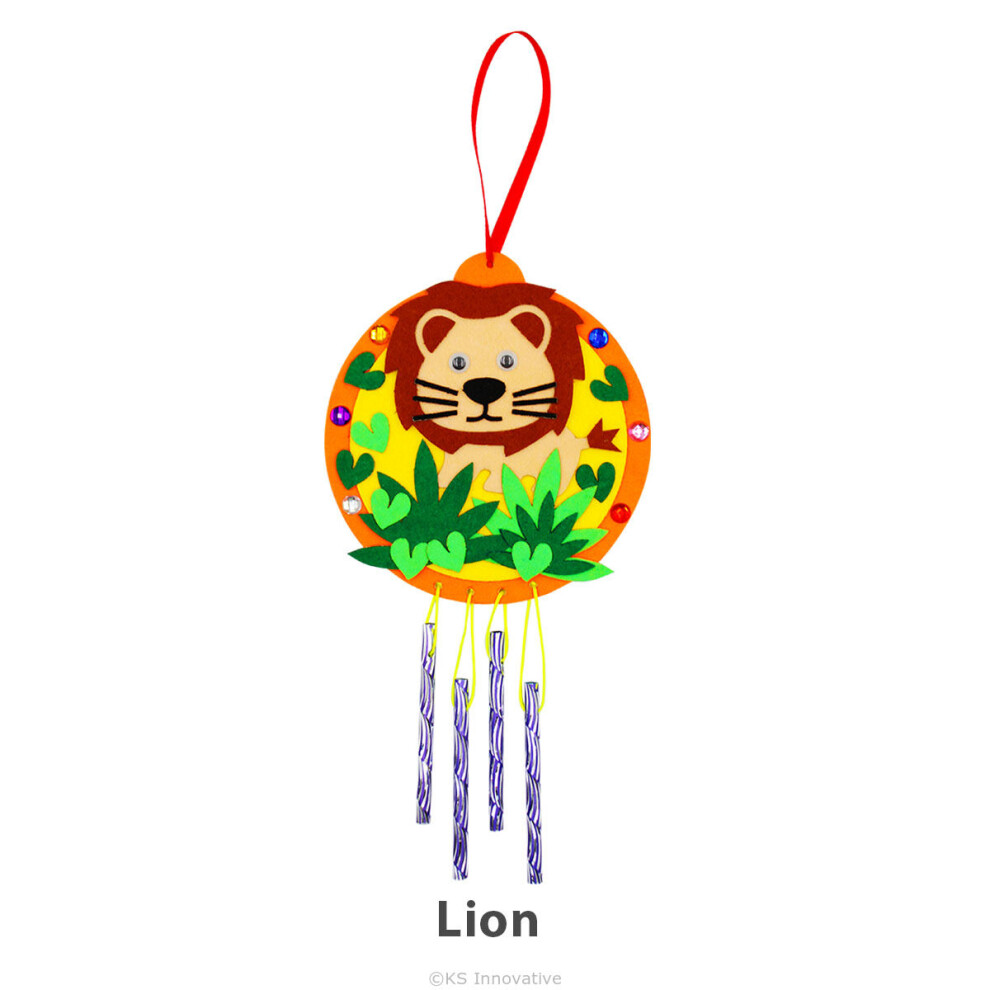 Ks Workshop (Lion) Felt Craft Kit Windchime