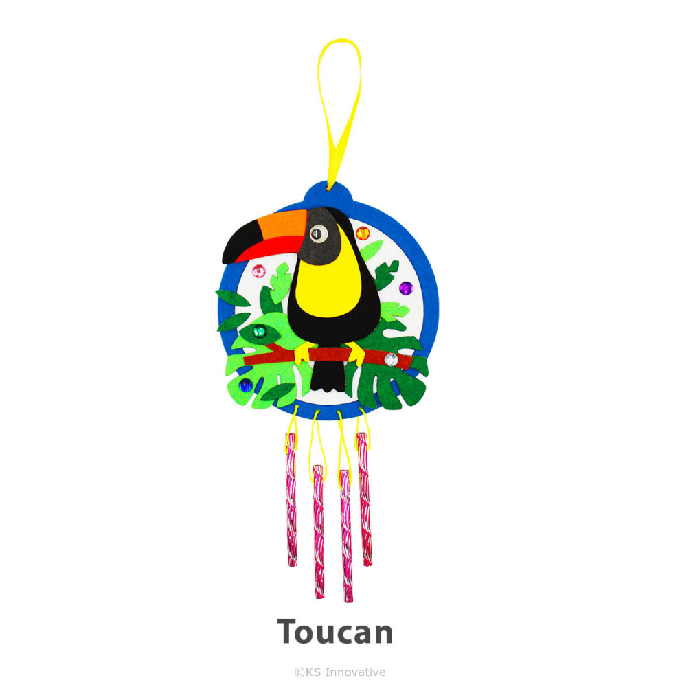Ks Workshop (Toucan) Felt Craft Kit Windchime