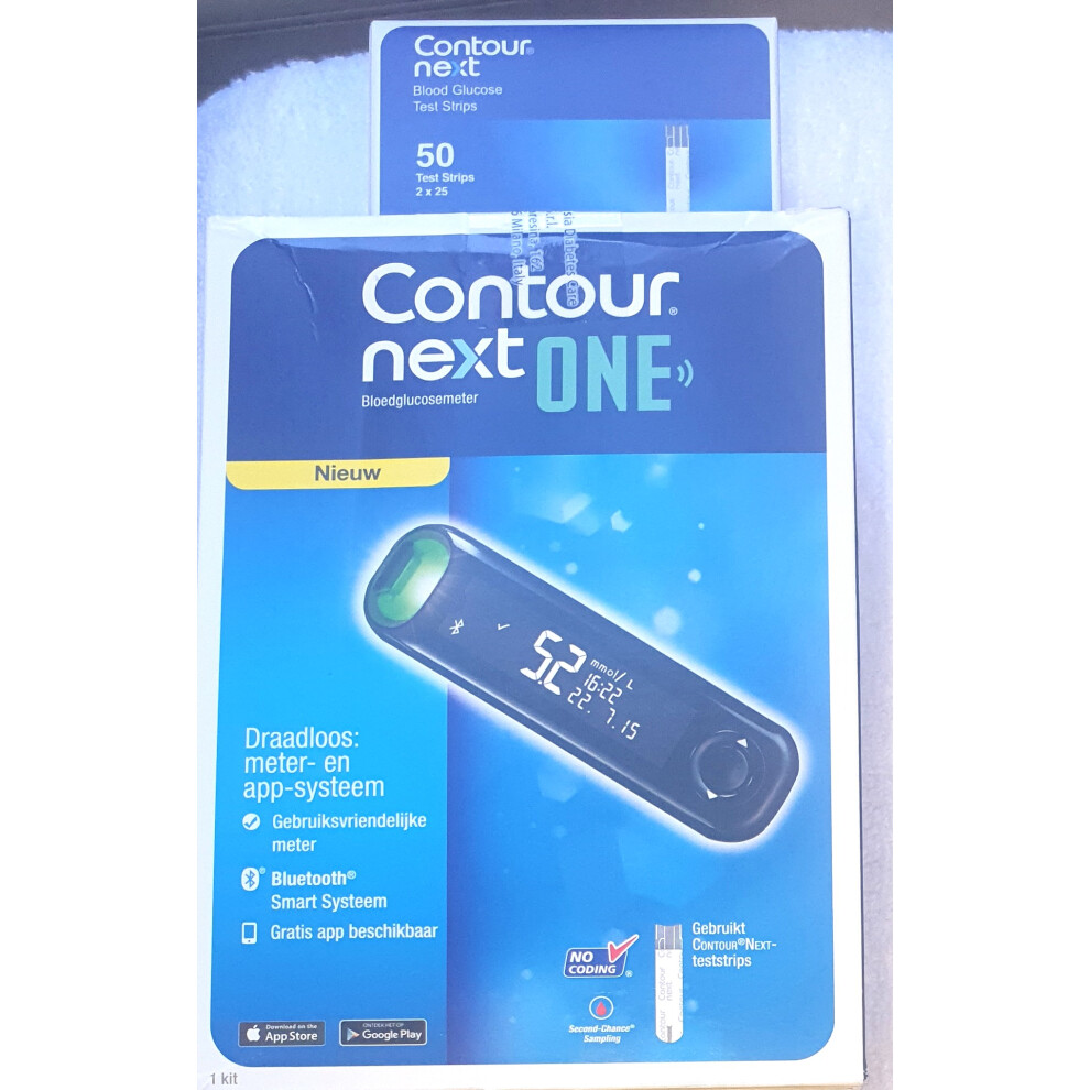 Contour Next Test Strips,60 Pack,Contour Next One Blood Glucose Meter