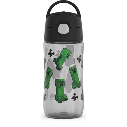 Thermos THERMOS FUNTAINER 16 oz Πλαστικό Μπουκάλι Υδροδότησης με Στόμιο, MINECRAFT