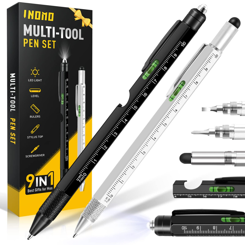 Cadeaux pour hommes Stylo multifonction 9 en 1 Cadeaux de No   l pour hommes Cadeaux de No   l pour adultes Cadeaux d'   l   phant blanc pour adultes