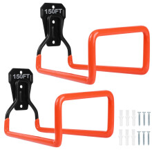 PeoMev 2pcs Suporte de Mangueira Metálico para Exterior, Apoios de Mangueira Pesada
