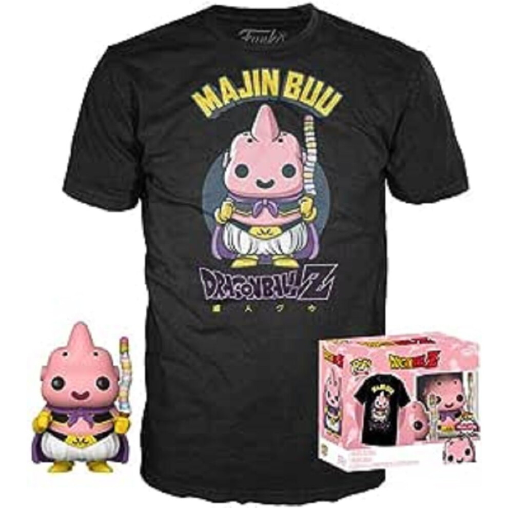 Funko Dragon Ball Z - Booble Head Pop N XX- Buu Avec Glace + T-Shirt M