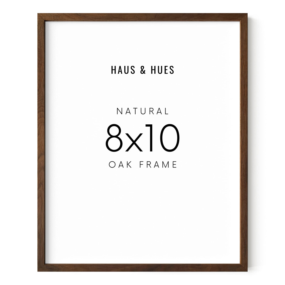 Cadre photo mural en noyer 8x10 de HAUS AND HUES - Cadre photo en bois 8x10. Cadres photo rustiques 8x10 Cadres photo en bois 8x10 Cadre photo moderne