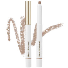 Heart Percent Dote On Mood Lip Pencil Langanhaltender cremiger Lippenstift Smooth Color Liner Einziehbarer Lippenstiftstift 0,8 g Nr. 17. Taupe Beige