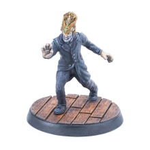 Modiphius Entertainment: Fallout: Wasteland Warfare | Sobreviventes: Lorenzo Cabot - 1 figura sem pintura de 32 mm de resina multi -partes e RPG
