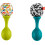 Fisher-Price Fisher-Price Μαράκες Rattle n Rock, 2 Μαλακά Μουσικά Όργανα για Βρέφη 3+ μηνών, Ουδέτερα Χρώματα 5
