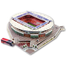 Klassisches Fuballstadion-Puzzle, 3D-Puzzle, Fuballclub-Austragungsorte, 3D-Papiermodellbau-Puzzle-Set, Fuballstadion-Souvenir, Geschenk, handgefe