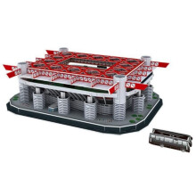 Klassisches Fuballstadion-Puzzle, 3D-Puzzle, Fuballclub-Austragungsorte, 3D-Papiermodellbau-Puzzle-Set, Fuballstadion-Souvenir, Geschenk, handgefe