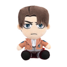 Total Anime Levi  Superweicher Plsch im 8-Zoll-Mastab mit authentischen Details von Attack on Titan