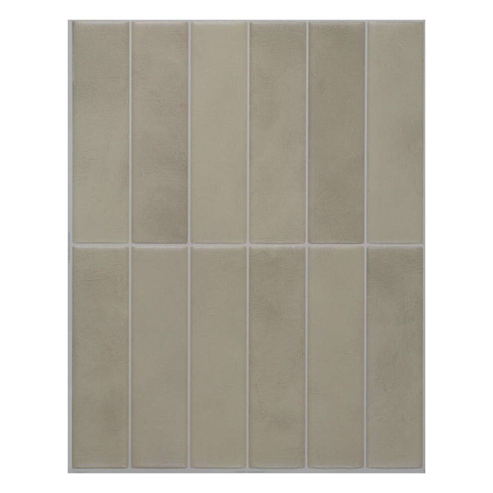 Photos - Other for Repair SMART TILES Peel and Stick Backsplash - 5 Sheets of 11.87"" x 9"" - 3D SM1240M-05-QG
