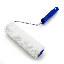 XWADJCD 9 Inch Latex Floor Self Leveling Screed Spiked Roller for Epoxy Floor Screed Compound Roller Bubble Remove Tool 1 Roll