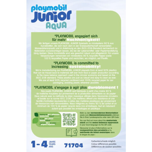 PLAYMOBIL Playmobil Junior & Disney: Teigetje's rubberboottocht 2