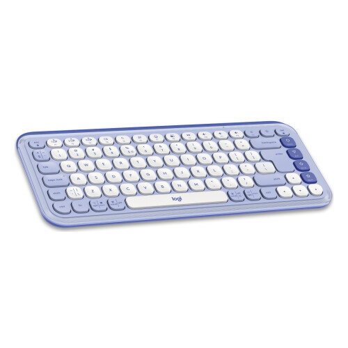 Logitech LOGITECH Pop Icon Keys Lilac trådløst tastatur 2