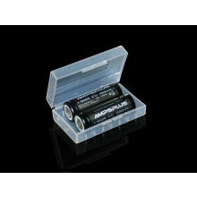2x Ampsplus 18500 1200mAh 3.7V 12A Batteries Flat