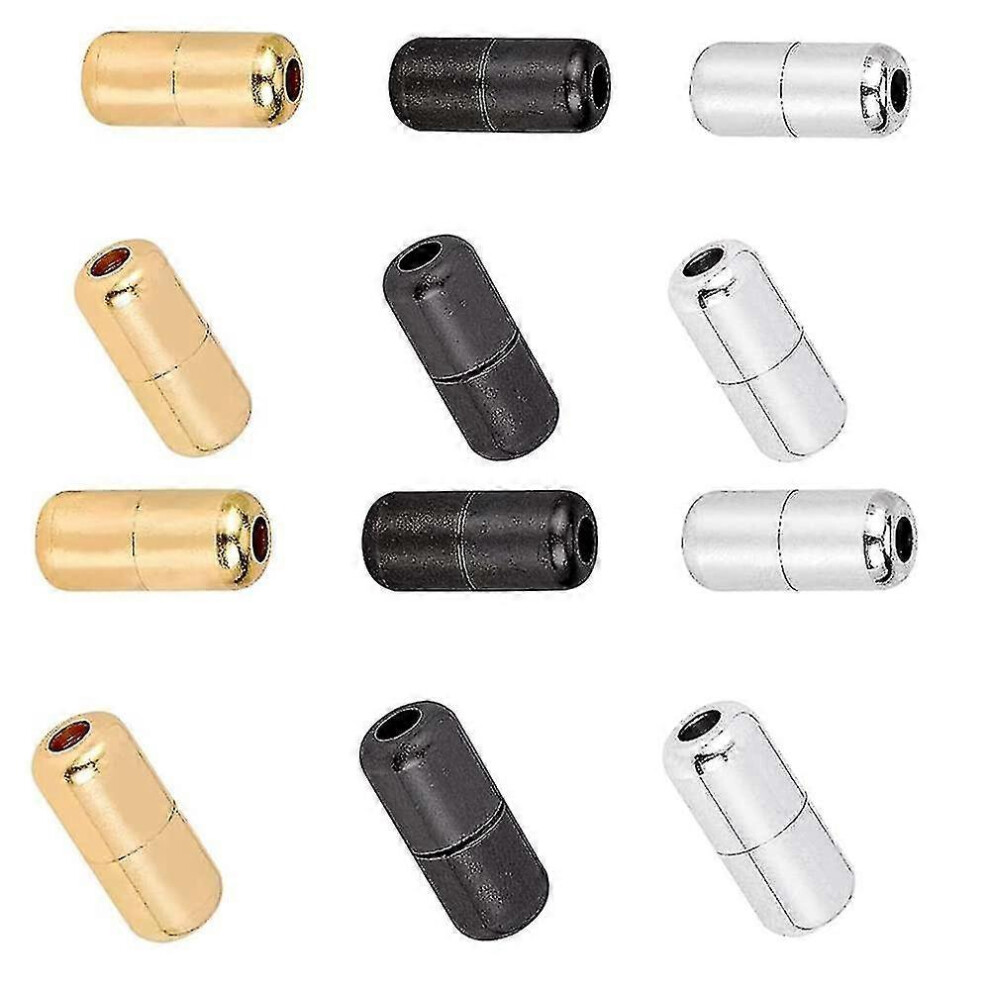 (As Show, One Size) 30 Pcs Metal Capsule Shoelace Buckle, Lazy Laces Buckle, Thick Shoelace Buckle Lock Shoelaces Accessories For Sneaker 5062994742910