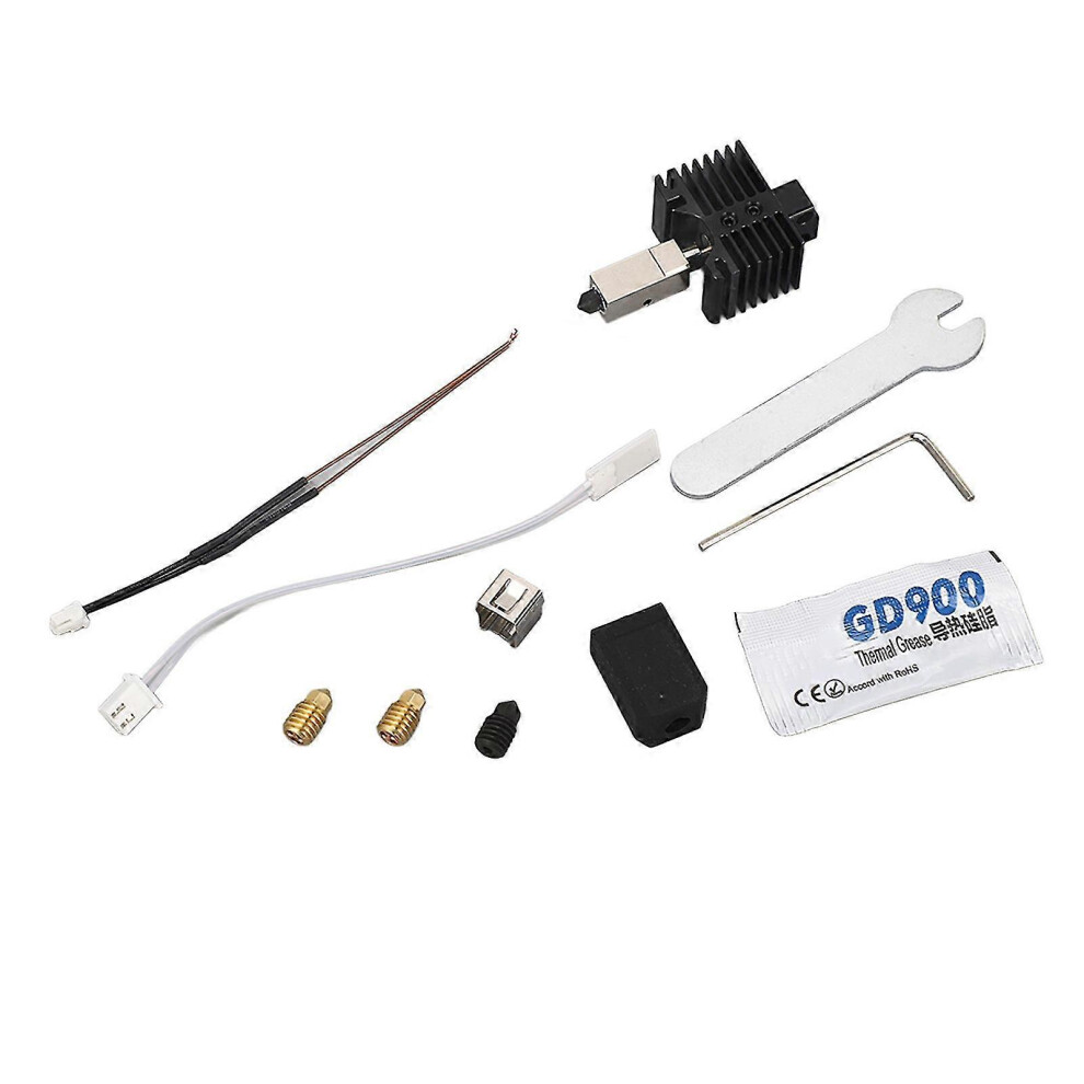 (Type 4, One Size) Extruder Hot End Kit 3D Printer Detachable Hotend Nozzle Set For Bambu Lab X1 P1p X1 Carbon 5062994713354