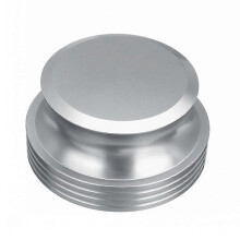 (Silver, One size) Disc Stabilizer High Precision Record Weight Clamp Lp Vinyl Turntables Metal