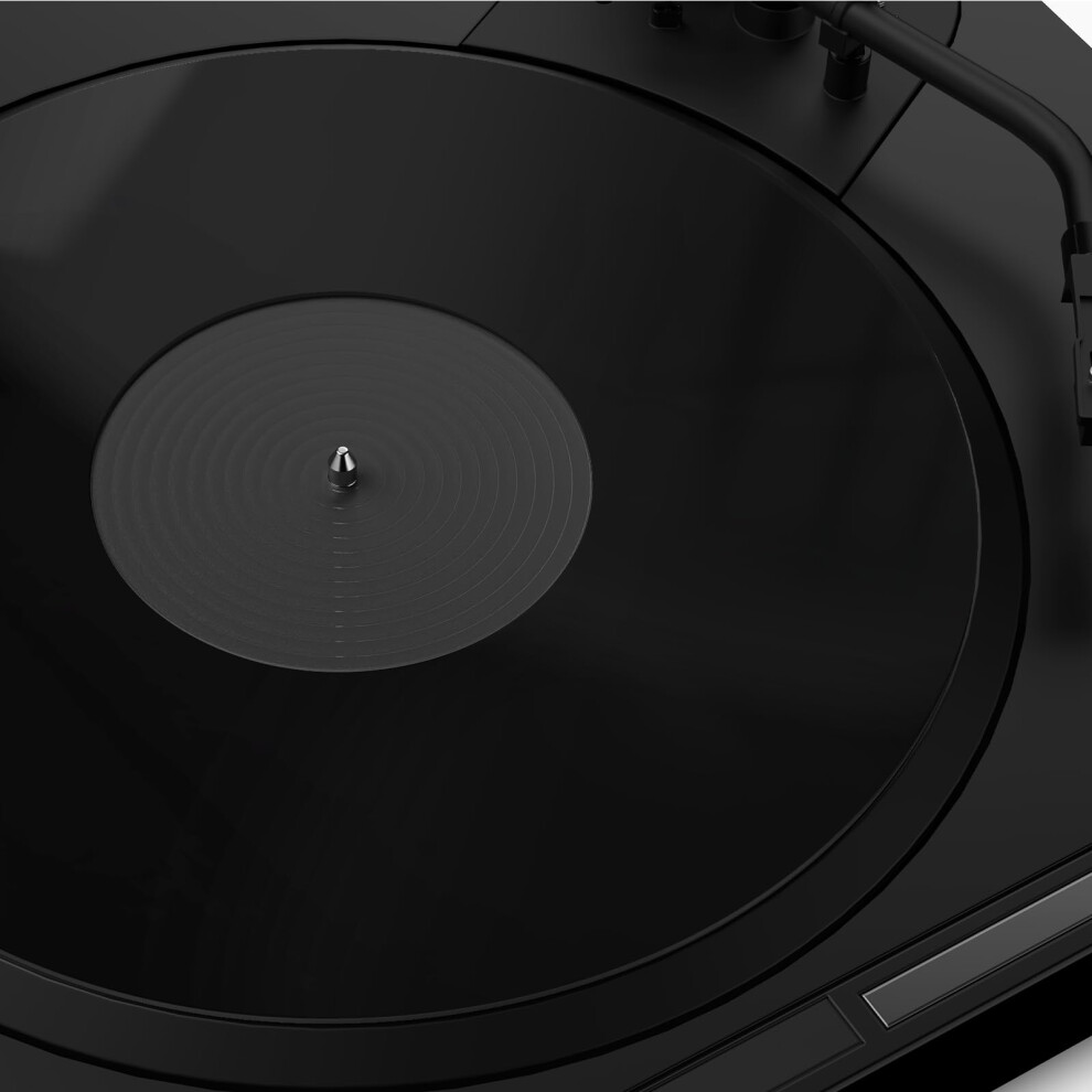 Turntable Mat Record Platter Slipmat: Acrylic Record Player Platter Vinyl Slip Mats For Turntables Antistatic Tighter & Defined Bass E - Slipmat Black 741365837060