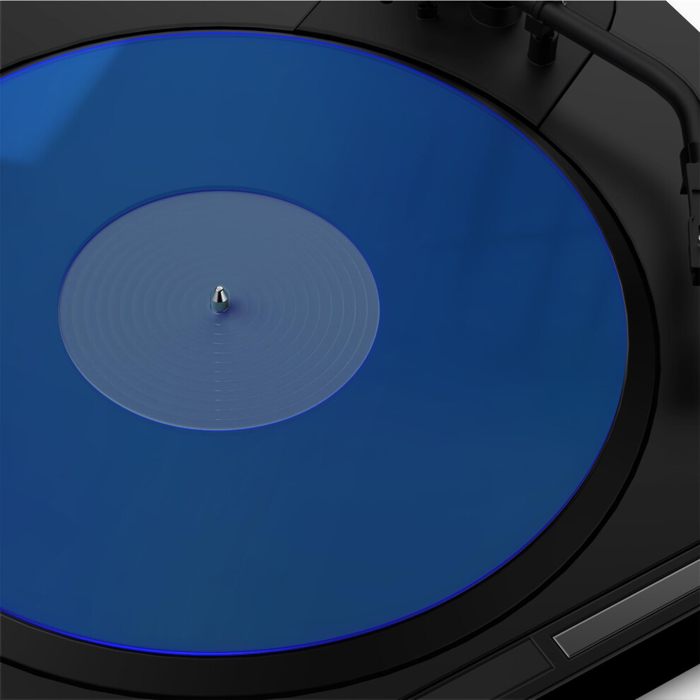 Turntable Mat Record Platter Slipmat: Acrylic Record Player Platter Vinyl Slip Mats For Turntables Antistatic Tighter & Defined Bass F- Slipmat Blue 741365837077
