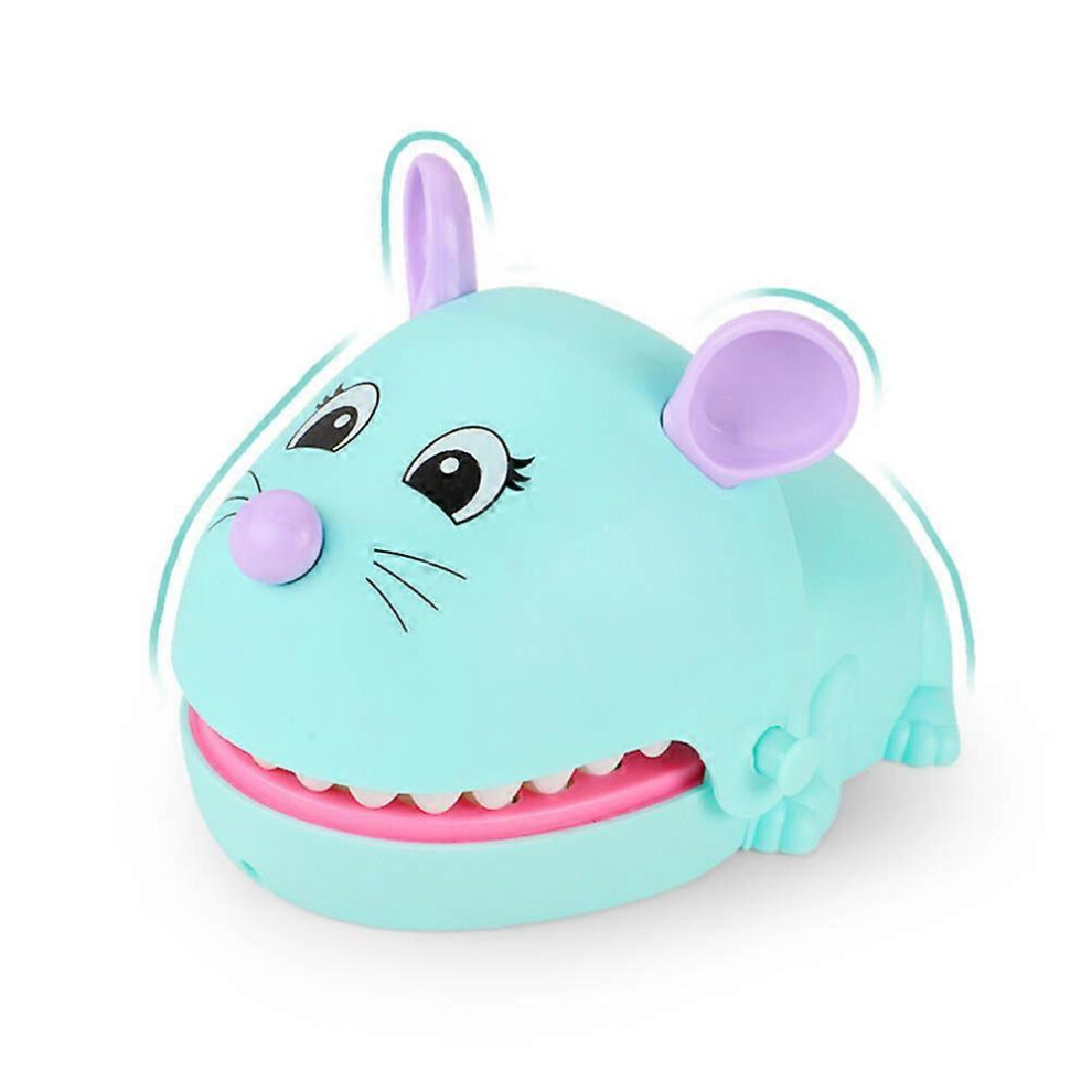 Kricely (As Show, One Size) 1Pc Funny Biting Finger Toy Creative Rat Teeth Design Biting Finger Prank Game Toy Party Trick Joke Toy