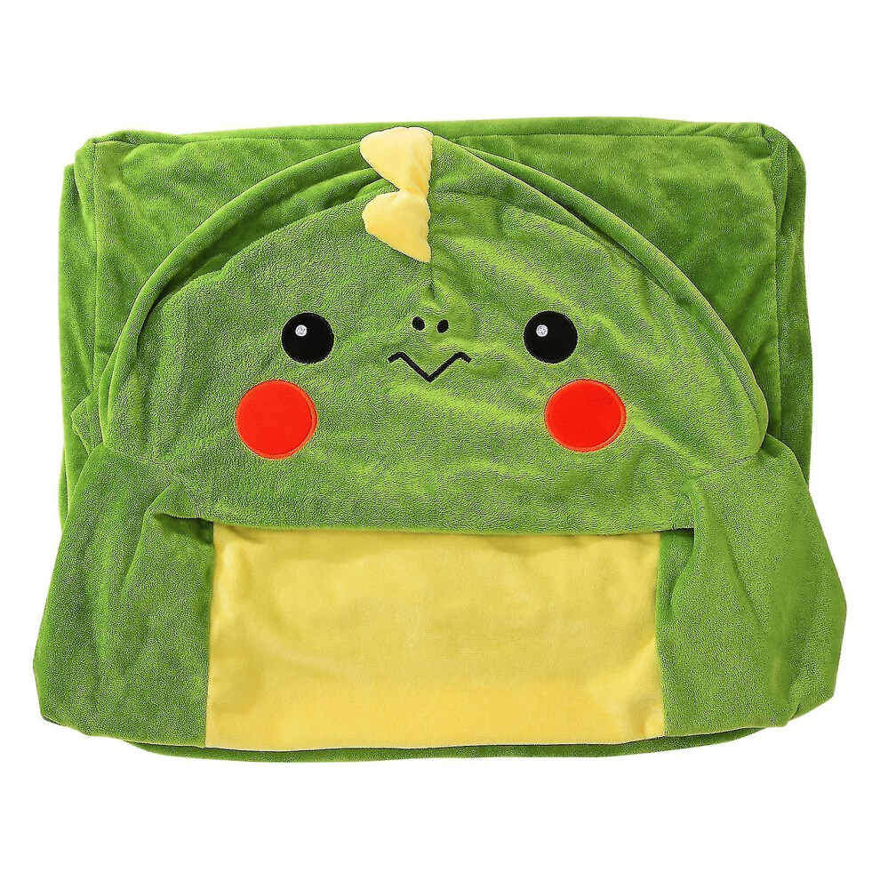 (B, navy blue) 2 In 1 Plush Foldable Kids Sofa Backrest Armchair Foldable Children Sofa Cute Without Liner Filler-image-OPC-PG9YB9N-NEW