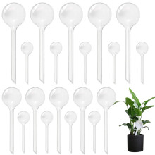 Pynqdfu 20 PCS Globos de Água Transparentes para Plantas, Bulbos de Auto-Rega, Acessórios de Plantas