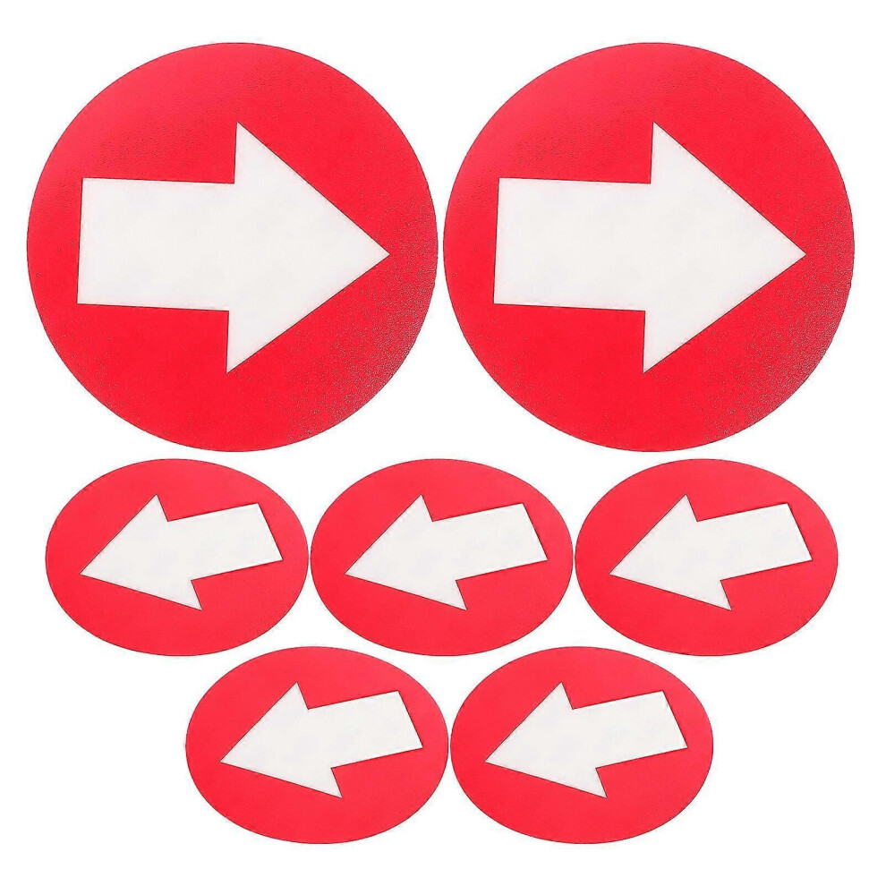 (As Show, One Size) 10Pcs Arrow Direction Markers Arrow Direction Signs Adhesive Arrow Direction Markers 5063595983818