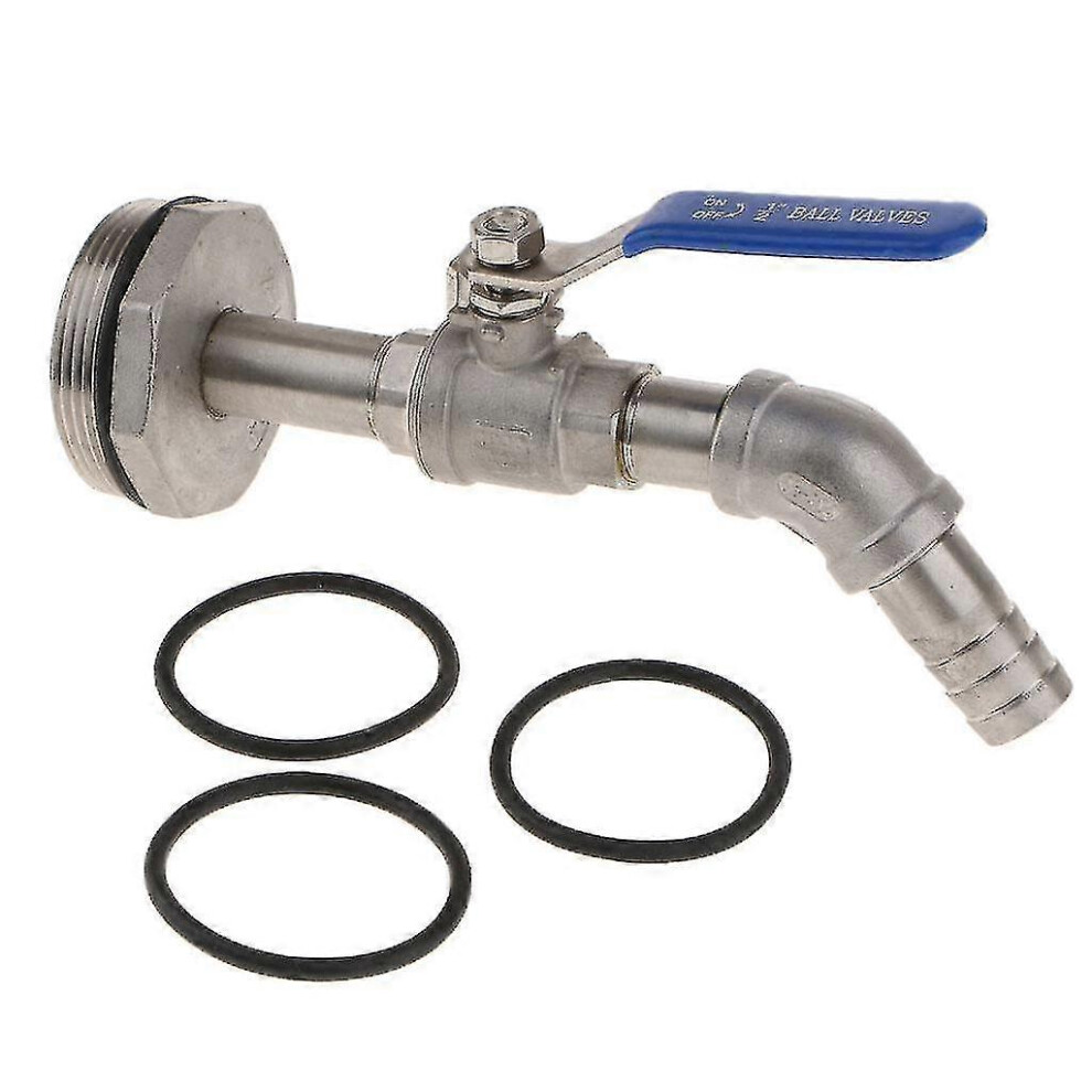 (As Show, One Size) 200L Drum Valve 200 Litre Oil Barrel Valve Feeder Valve Faucet 20Mm 5062994768583