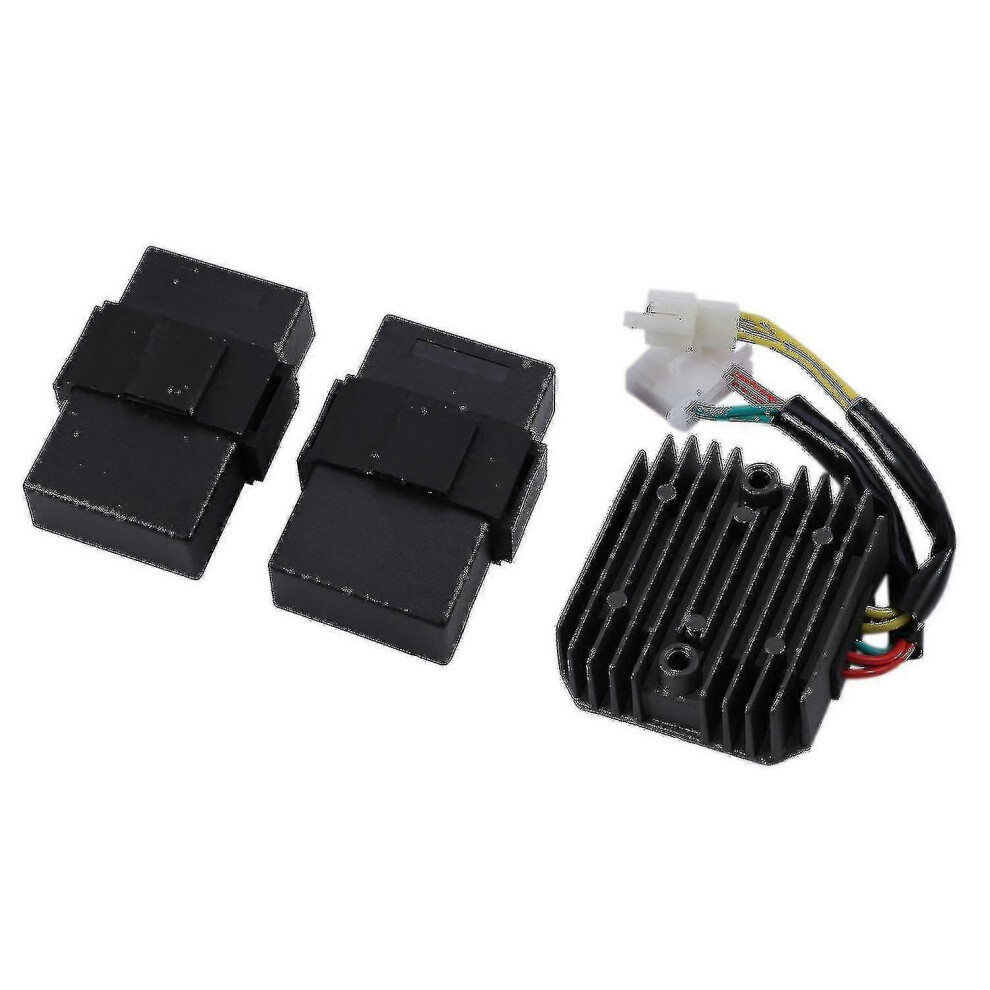 (As Show, One Size) 2 X Cdi For Honda Xl600 V Transalp / Xrv 650 Africa Twin +1 Regulator 5062994718311