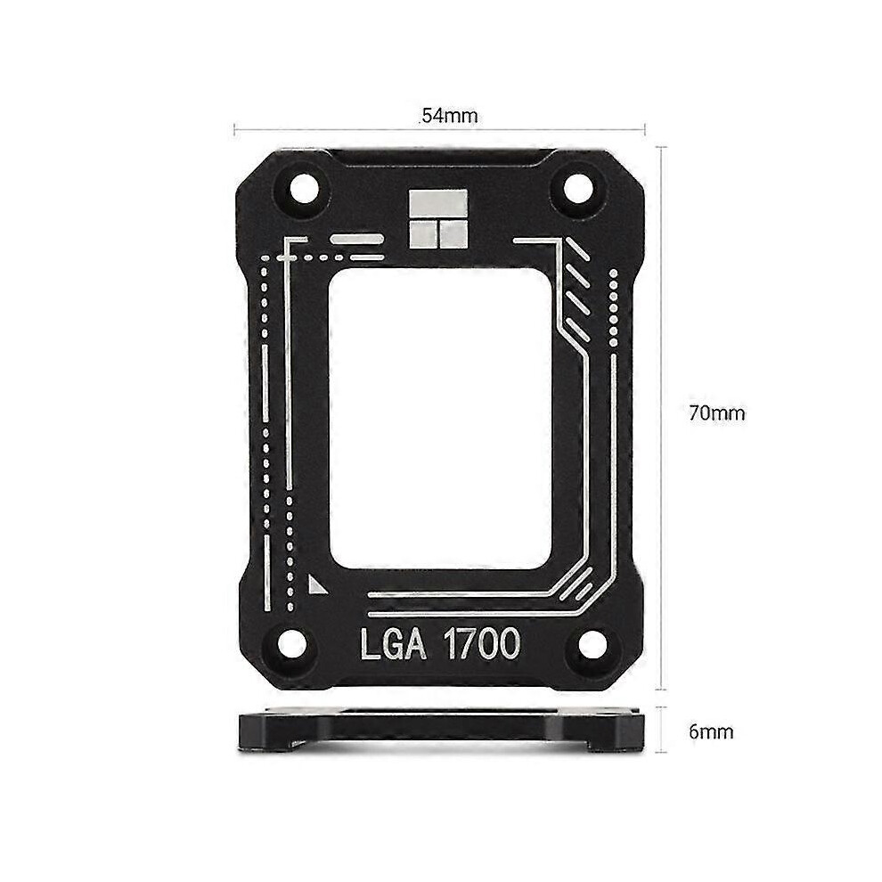 (As Show, One Size) For Lga 1700 Retrofit Kit 13Th Gen Cpu Bend Corrector Frame Buckle Protector 5062994717345