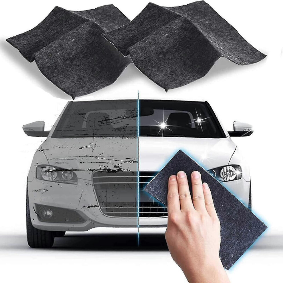 (As show, One size) 2pcs Nano Sparkle Cloth, Nano Sparkle Cloth For Car Scratches, Multi-purpose Car Scratch Removal Cloth, Nano Magic-image-OPC-PG9YCFD-NEW
