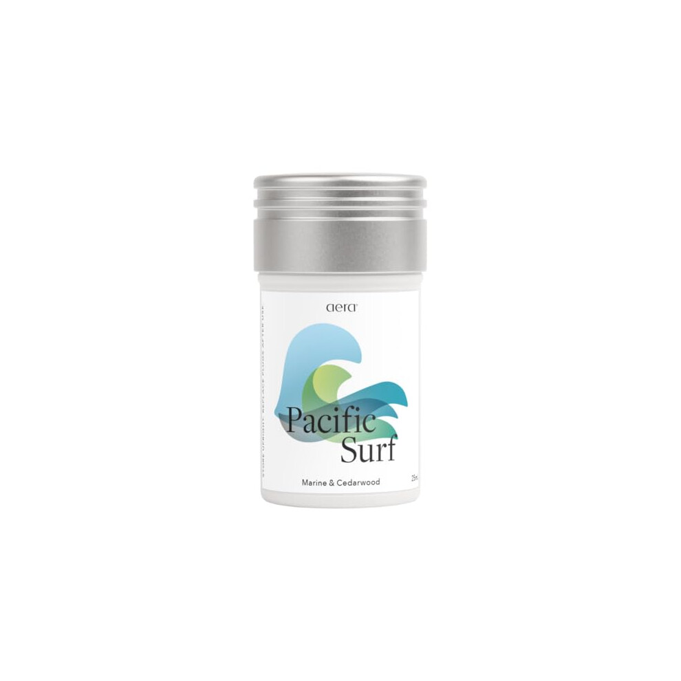 Recharge de parfum d'ambiance Aera Pacific Surf - Notes marines et bois de c   dre - Fonctionne avec le diffuseur Aera