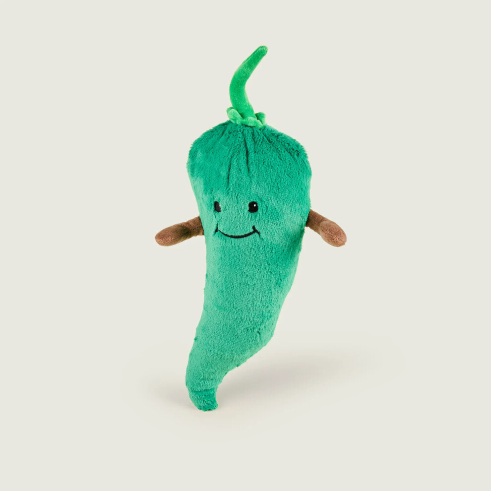 Warmies Green Microwaveable Large Plush Chilli - Image 3