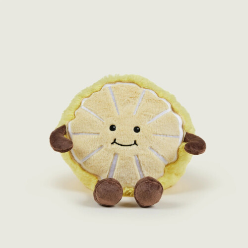 Cozy Plush Sliced Lemon Microwavable Toy 2